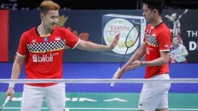 Tumbangkan Pasangan Tiongkok, Kevin/Marcus ke Perempat Final Denmark Open 2019