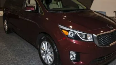 Kia Sedona dipamerkan di North Carolina, Amerika Serikat  (Shutterstock).