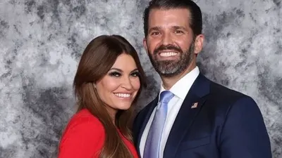 Kimberly Guilfoyle dan Donald Trump Jr (Instagram)