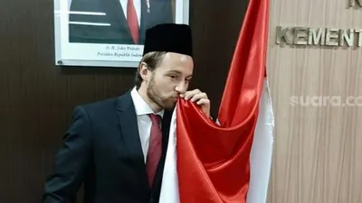 Pemain Persija, Klok, resmi menjadi WNI/ Suara.com