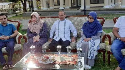 Bupati Majalengka Karna Sobahi menanggapi kasus penembakan oleh anaknya (pojoksatu.id)