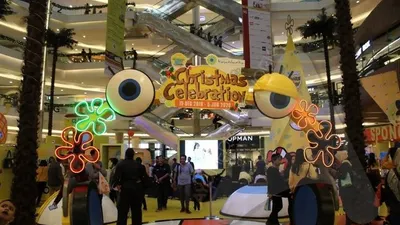 Suasana event Christmas Celebration With Nickelodeon Spongebob 20 Best Year Ever (Ayojakarta.com/Farsya Adillah)