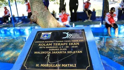 Kolam Terapi Ikan Gratis, Potensi Wisata Baru Setu Babakan