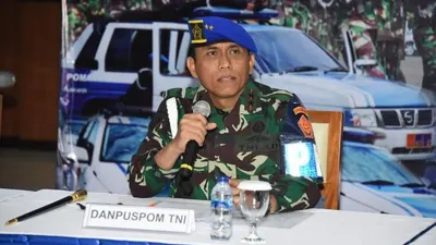 Komandan Puspom TNI Mayjen Eddy Rate Muis.  Foto: Puspen