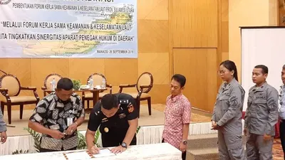 Komitmen bersama Forum Kerja Sama Keamanan dan Keselamatan Laut/Humas Bakamla RI