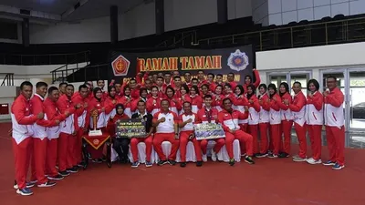 Atlet TNI yang mengikuti kejuaraan dunia 7th CISM (Conseille International du Sport Militaire) Military World Games 2019/Puspen TNI