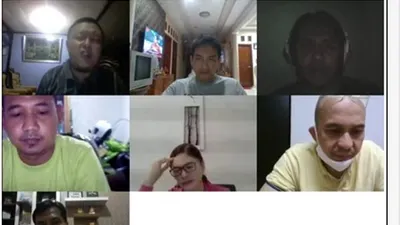 diskusi virtual bertopik Lapak Asik Bikin Asyik atau Berisik? (Kornas MP BPJS)