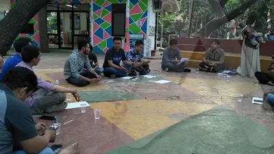 Konsolidasi Forum Awak Minang di Taman Amir Hamzah, Menteng, Jakarta Pusat, Minggu (29/9/2019)/Ayojakarta.com