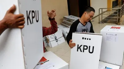 Ilustrasi persiapan pemilihan umum (Reuters/Willy Kurniawan)