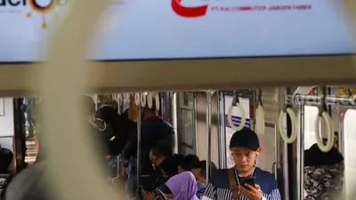 sebagai ilustrasi pelayanan operasional KRL/ Suara.com