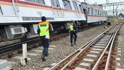 sebagai ilustrasi KRL anjlok/ instagram: merekamjakarta