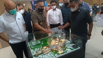 KSAD Andika Perkasa Inisiasi Pembangunan Smart Military University Unjani. (Ayobandung/Tri Junari)