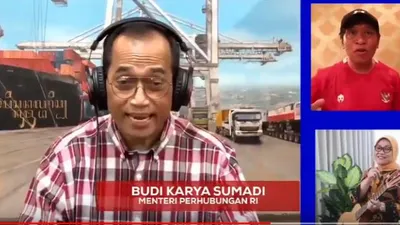 Tampilan lagu Tidak Mudik Tetap Asyik. (youtube)