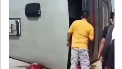 sebuah video amatir merekam kejadian kecelakaan di Tol Cipali KM 177/ Instagram