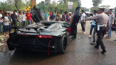 Lamborghini Aventador milik Raffi Ahmad/Suara.com
