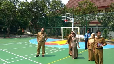 Sarpras olah raga di PSBKW Harapan Mulia, Kembangan/barat.jakarta.go.id