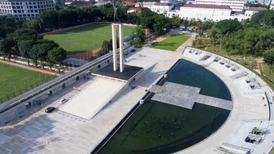 Taman Lapangan Banteng Jakarta Pusat (Antara/Andika Wahyu)