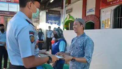 Warga binaan pemasyarakatan mendapatkan remisi khusus hari raya Idul Fitri.  Foto: istimewa