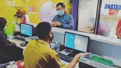[ilustrasi] layanan PKB di Samsat Jakarta Utara/ instagram: samsatjakartautara