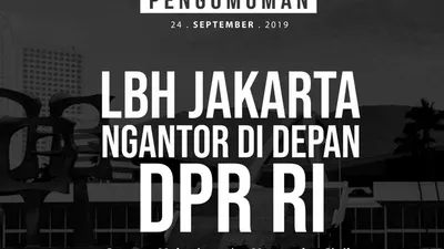 Foto: Twitter @LBH_Jakarta