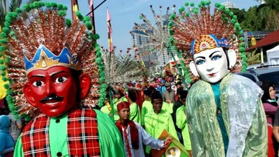 Ilustrasi kesenian Betawi/Poskota