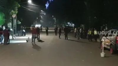 Ledakan di Menteng. (Suara.com/Fakhri)