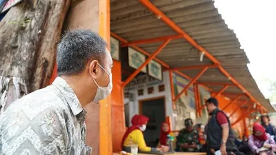 Tim Layanan Kesehatan Cuma-Cuma (LKC) Dompet Dhuafa gelar aksi cekal corona di Kelurahan Angke, Jakarta Utara (Humas Dompet Dhuafa)
