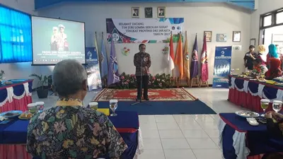 Penilaian oleh Tim LSS Tingkat Provinsi DKI di SMKN 61 Pulau Tidung/pulauseribu.jakarta.go.id
