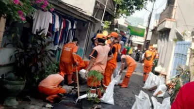 sebagai ilustrasi antisipasi banjir di Jakarta/ dok
