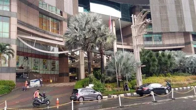 Mal Taman Anggrek masih tutup (Jumat, 10/1/2020) akibat banjir di awal tahun 2020. (Warta Kota)