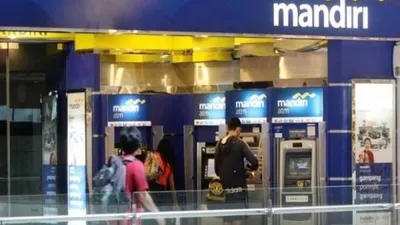 Ilustrasi Bank Mandiri.