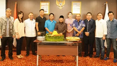 Ketua Umum Badan Pengurus Pusat (BPP) Himpunan Pengusaha Muda Indonesia (HIPMI), Mardani H. Maming saat peresmian sekretariatan HIPMI di Sahid Sudirman Center, Jakarta Selatan/Media HIPMI