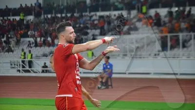 Penyerang Persija Jakarta, Marko Simic (Ayojakarta.com/Hendy Dinata)
