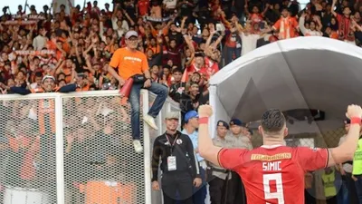 Penyerang andalan Persija Jakarta, Marko Simic. (Ayojakarta.com/Hendy Dinata)
