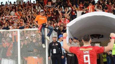 Penyerang Persija Jakarta, Marko Simic. (Ayojakarta.com/Hendy Dinata)