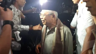 Wapres Terpilih, Maruf Amin tiba di rumah duka kediaman BJ Habibie/Ayojakarta.com