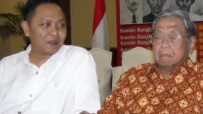 Adhie Massardi dan (alm) Abdurrahman Wahid (dok)
