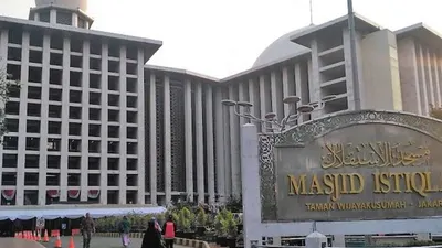 Masjid Istiqlal Jakarta (Tribunjakarta.com/Leo Permana)