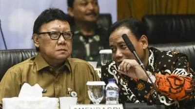Menteri Dalam Negeri Tjahjo Kumolo