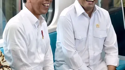 Presiden Jokowi dan Menteri Perhubungan Budi Karya (instagram/Budi Karya)