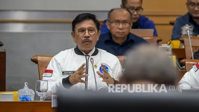 Menteri Komunikasi dan Informatika (Menkominfo) Johnny G Plate