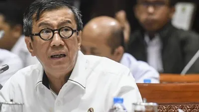 Menteri Hukum dan HAM Yasonna H Laoly/Antaranews