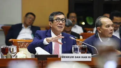 Menteri Hukum dan HAM, Yasonna H. Laoly