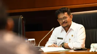 Mentan Syahrul Ingin Bangun Pertanian di Daerah untuk Kemandirian Pangan