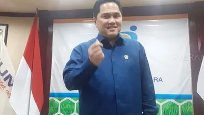 Menteri Badan Usaha Milik Negara (BUMN) Erick Thohir. (Suara.com/Achmad Fauzi)