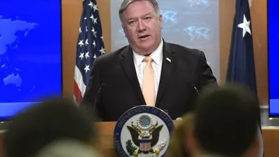 Menteri Luar Negeri AS Mike Pompeo (Foto: AP Photo/Sait Serkan Gurbuz)