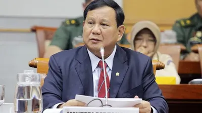 Menteri Pertahanan, Prabowo Subianto (Jawapos/Derry Ridwansah)