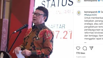 Sopir, Aspri dan Menantu Tjahjo Kumolo Positif Covid-19