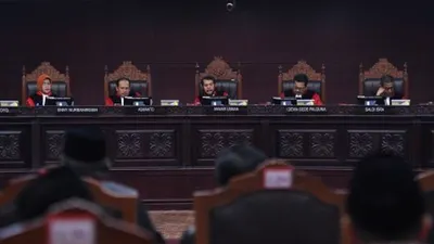 Ilustrasi Sidang MK (Antara)
