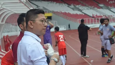 Presiden Persija Jakarta, Mohamad Prapanca. (Ayojakarta.com/Hendy Dinata)